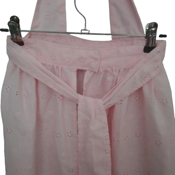 Handmade/Handcrafted Pink Eyelet  Apron - Picture 6 of 6
